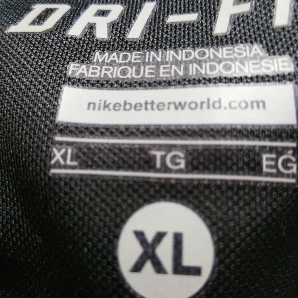 Nike Dri-Fit Pullover Shirt Sz XL - Picture 6 of 6
